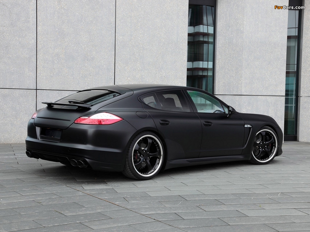 Pictures of TechArt Porsche Panamera Black Edition (970) 2010 (1024 x 768)