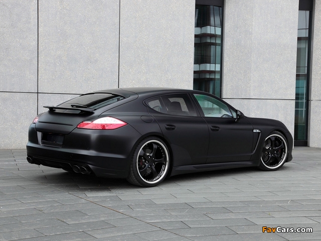 Pictures of TechArt Porsche Panamera Black Edition (970) 2010 (640 x 480)