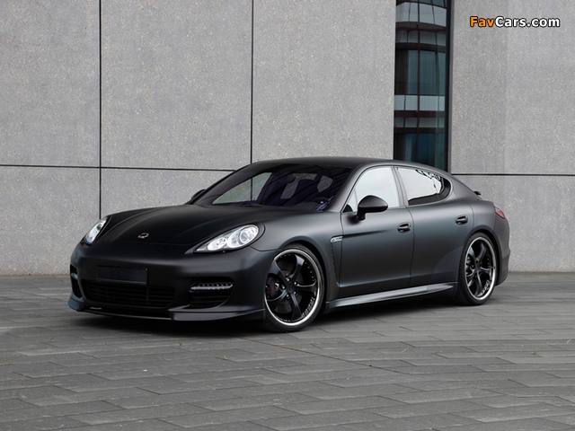 Pictures of TechArt Porsche Panamera Black Edition (970) 2010 (640 x 480)
