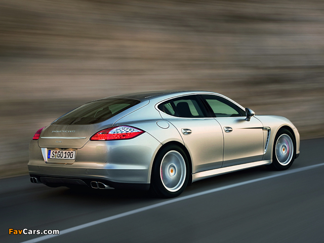 Porsche Panamera Turbo (970) 2009 images (640 x 480)