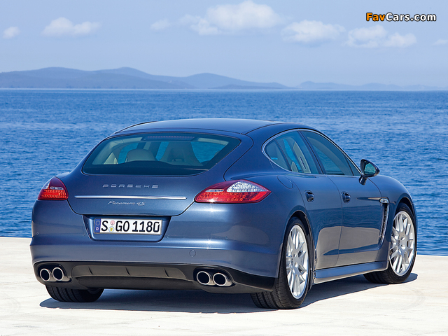 Porsche Panamera 4S (970) 2009–13 images (640 x 480)