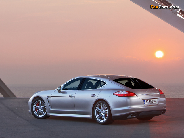 Porsche Panamera Turbo (970) 2009 images (640 x 480)