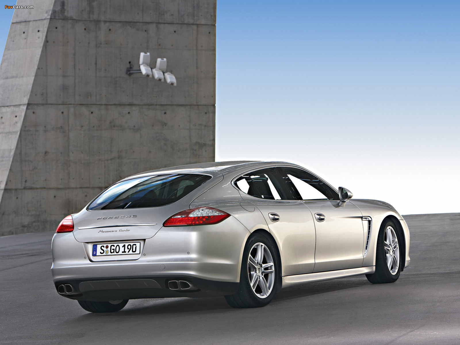 Porsche Panamera Turbo (970) 2009 photos (1600 x 1200)