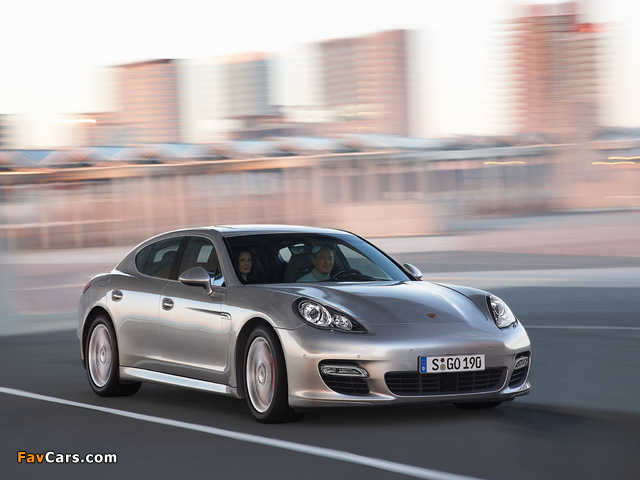 Porsche Panamera Turbo (970) 2009 photos (640 x 480)