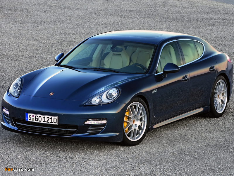 Porsche Panamera 4S (970) 2009–13 photos (800 x 600)