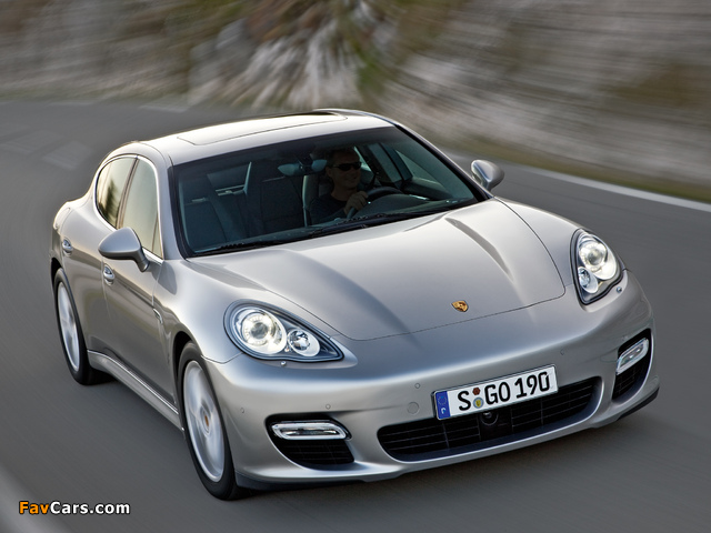 Porsche Panamera Turbo (970) 2009 wallpapers (640 x 480)