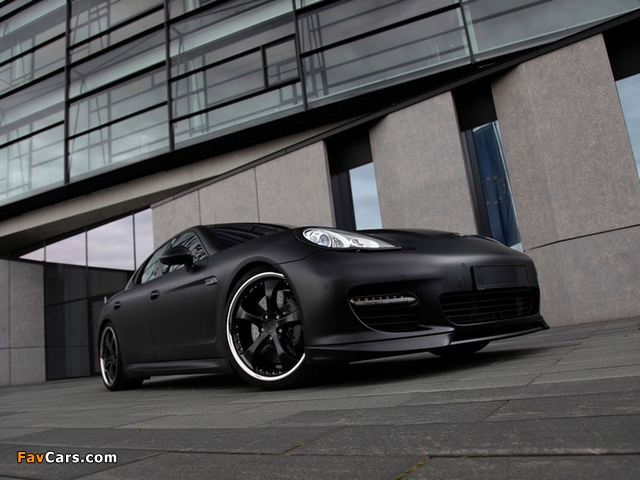 TechArt Porsche Panamera Black Edition (970) 2010 pictures (640 x 480)