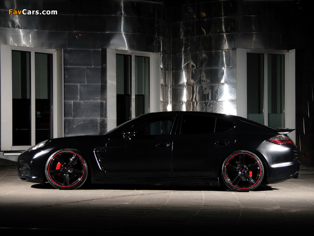 Anderson Germany Porsche Panamera Black Edition (970) 2010 wallpapers (640 x 480)