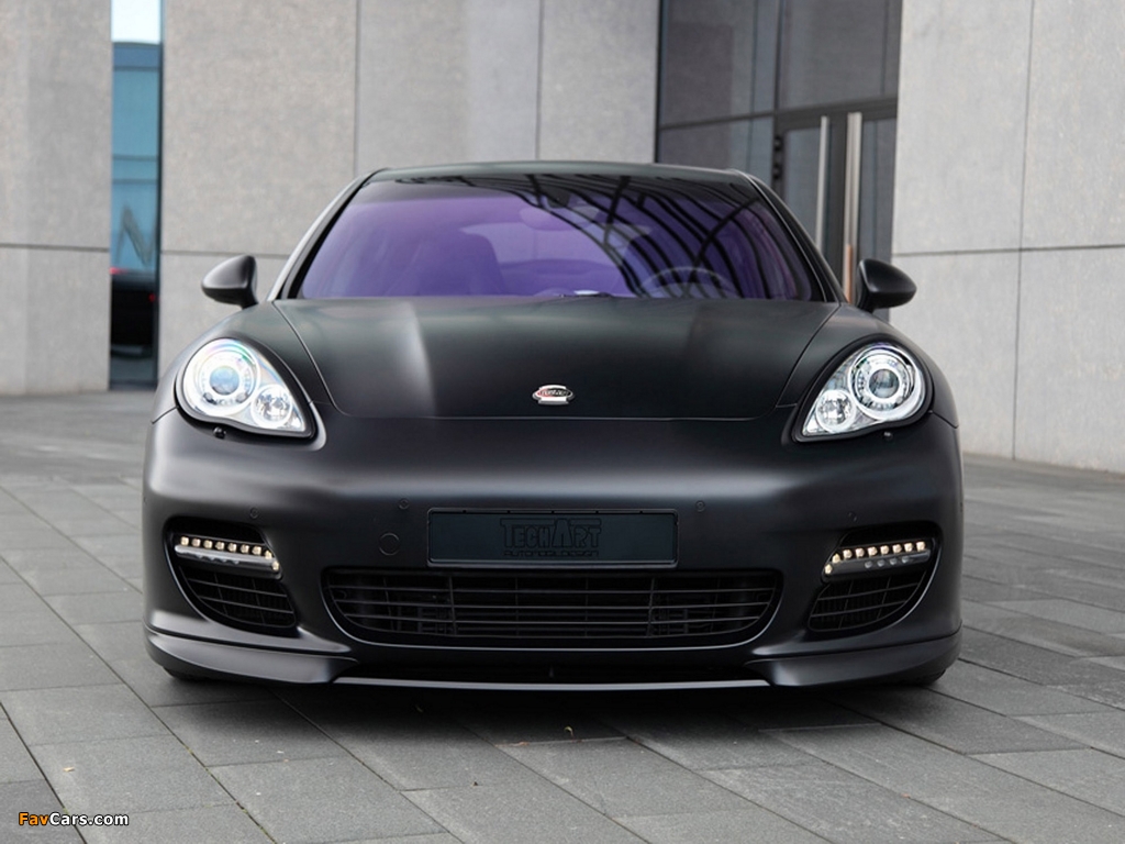 TechArt Porsche Panamera Black Edition (970) 2010 wallpapers (1024 x 768)