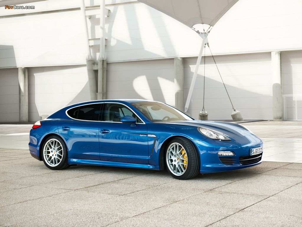 Porsche Panamera S Hybrid (970) 2011–13 images (1024 x 768)