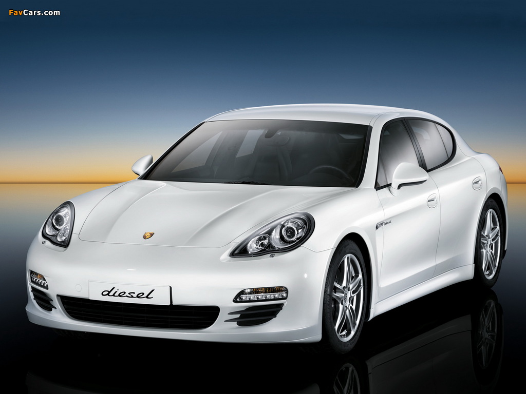 Porsche Panamera Diesel (970) 2011–13 images (1024 x 768)