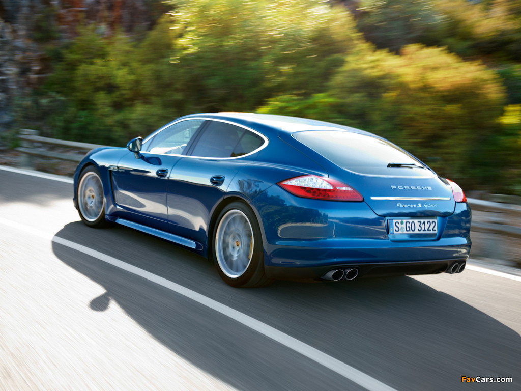 Porsche Panamera S Hybrid (970) 2011–13 photos (1024 x 768)