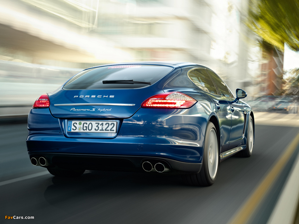 Porsche Panamera S Hybrid (970) 2011–13 photos (1024 x 768)