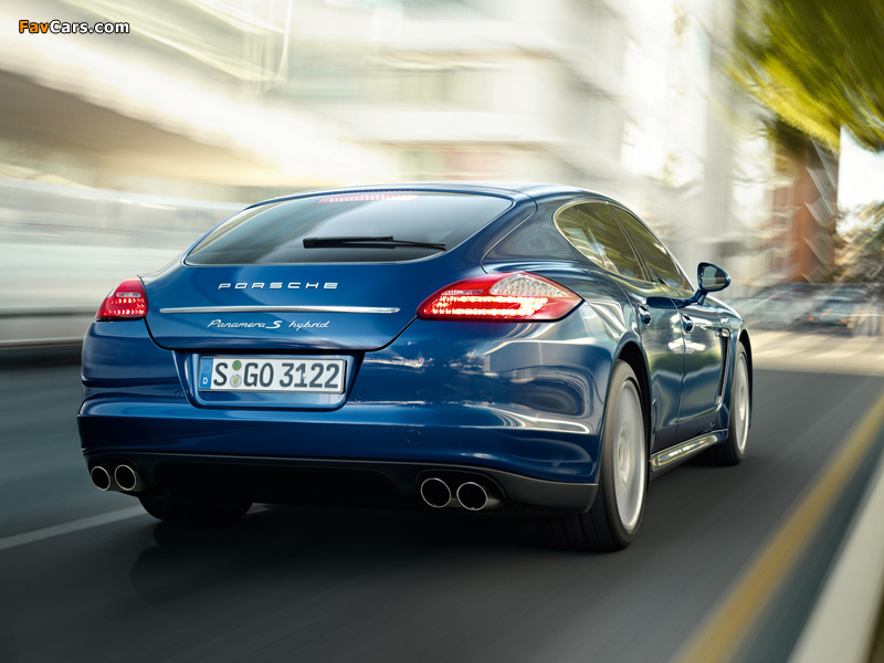 Porsche Panamera S Hybrid (970) 2011–13 photos (800 x 600)