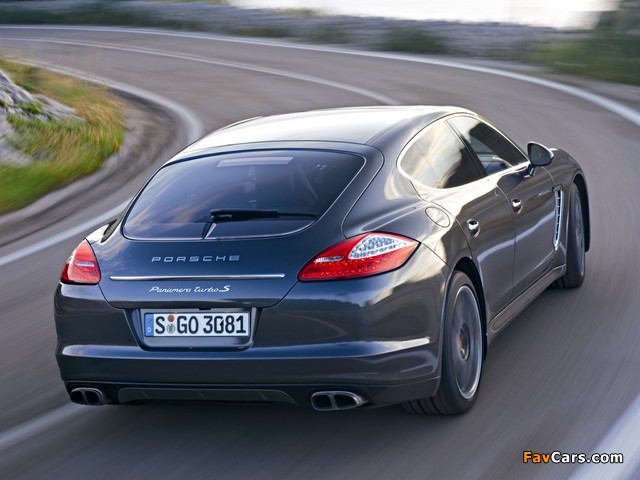 Porsche Panamera Turbo S (970) 2011–13 photos (640 x 480)