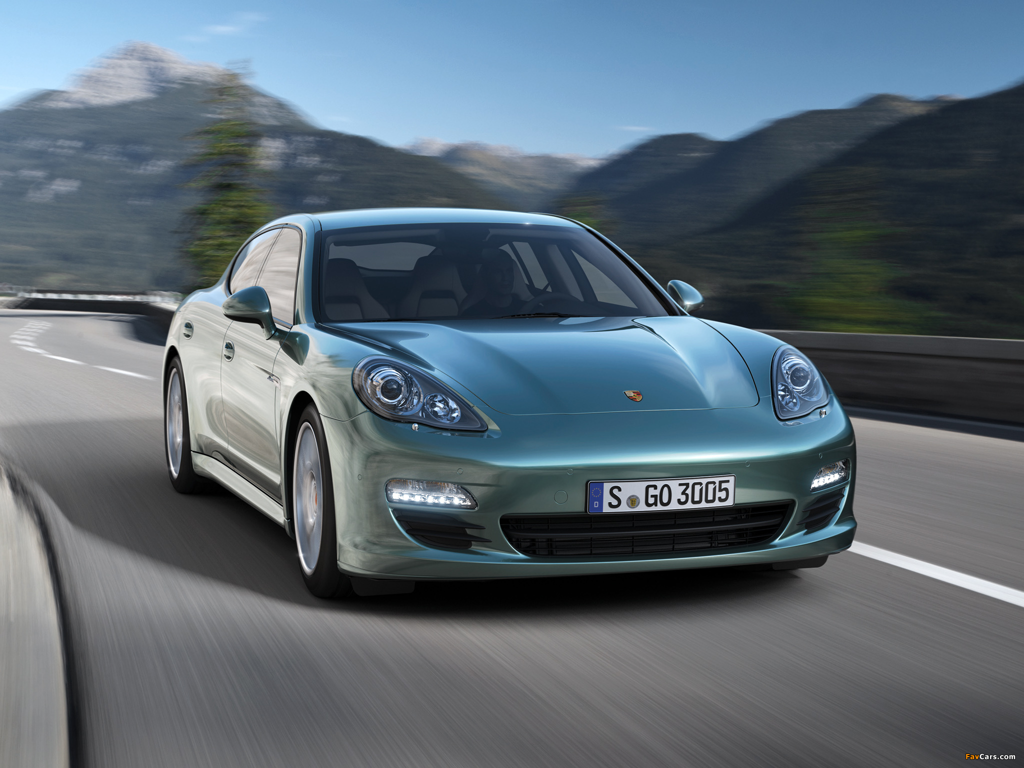 Porsche Panamera Diesel (970) 2011–13 pictures (2048 x 1536)