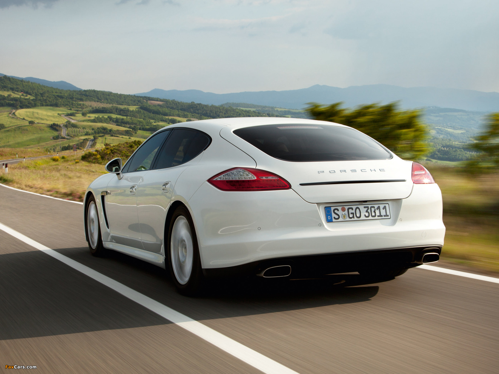 Porsche Panamera Diesel (970) 2011–13 pictures (1600 x 1200)