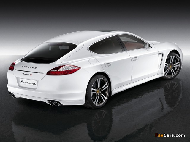 Porsche Panamera 4S Exclusive Middle East Edition (970) 2011 wallpapers (640 x 480)
