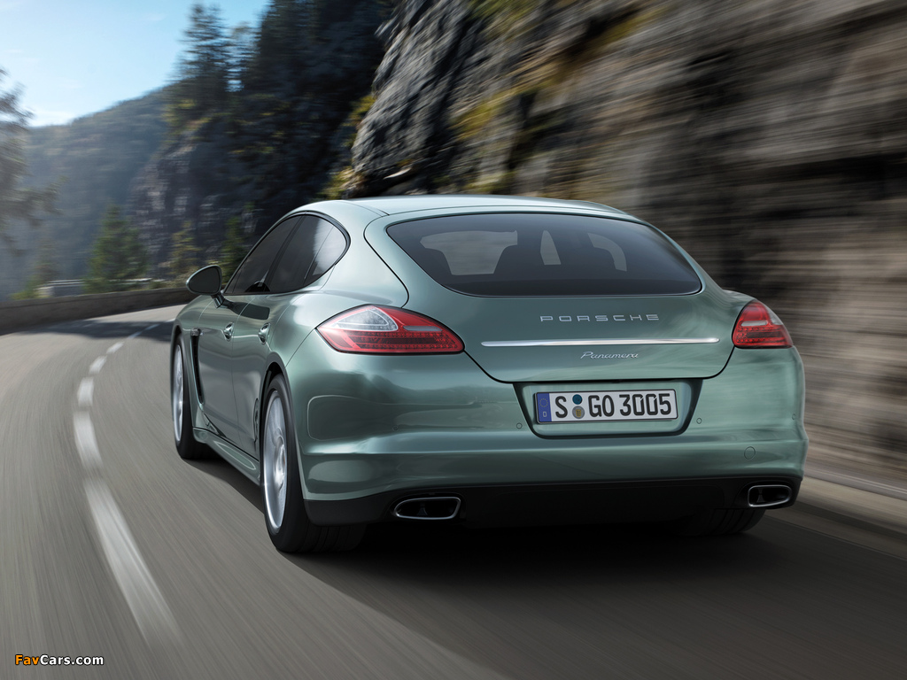 Porsche Panamera Diesel (970) 2011–13 wallpapers (1024 x 768)