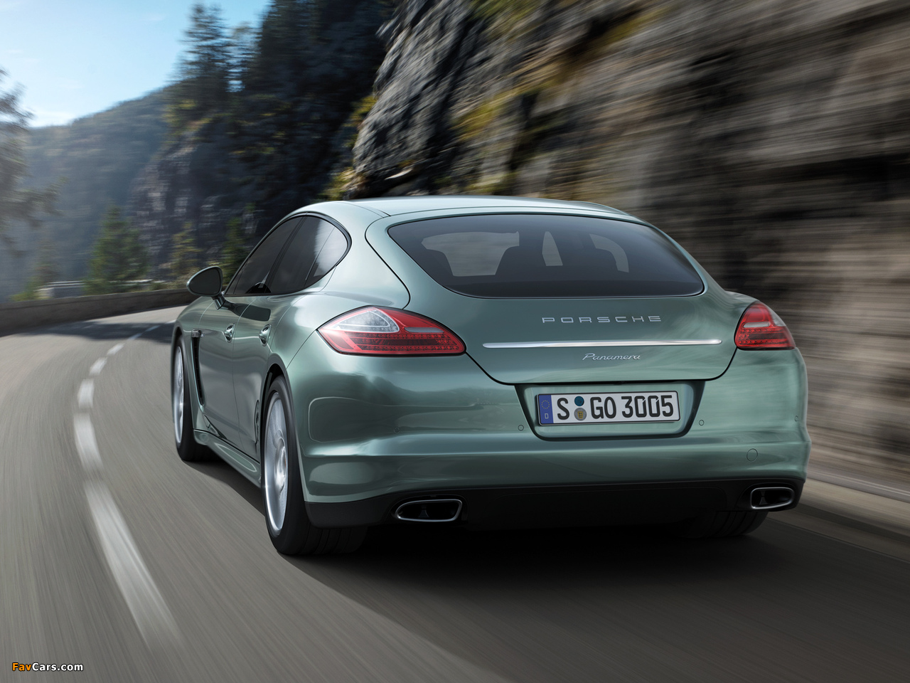 Porsche Panamera Diesel (970) 2011–13 wallpapers (1280 x 960)