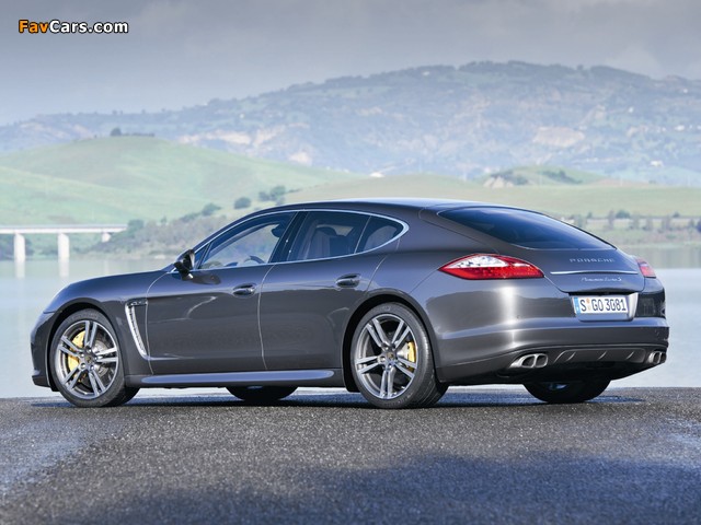 Porsche Panamera Turbo S (970) 2011–13 wallpapers (640 x 480)