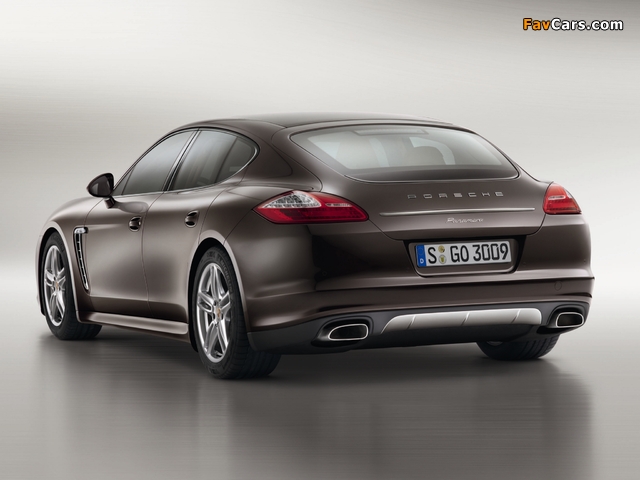 Porsche Panamera Platinum Edition (970) 2012 photos (640 x 480)