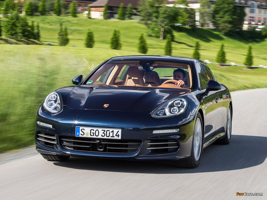 Porsche Panamera 4S Executive (970) 2013 images (1024 x 768)