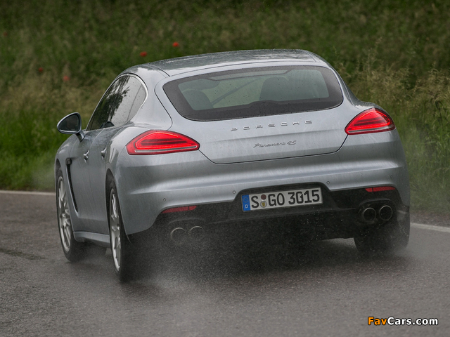 Porsche Panamera 4S Executive (970) 2013 pictures (640 x 480)