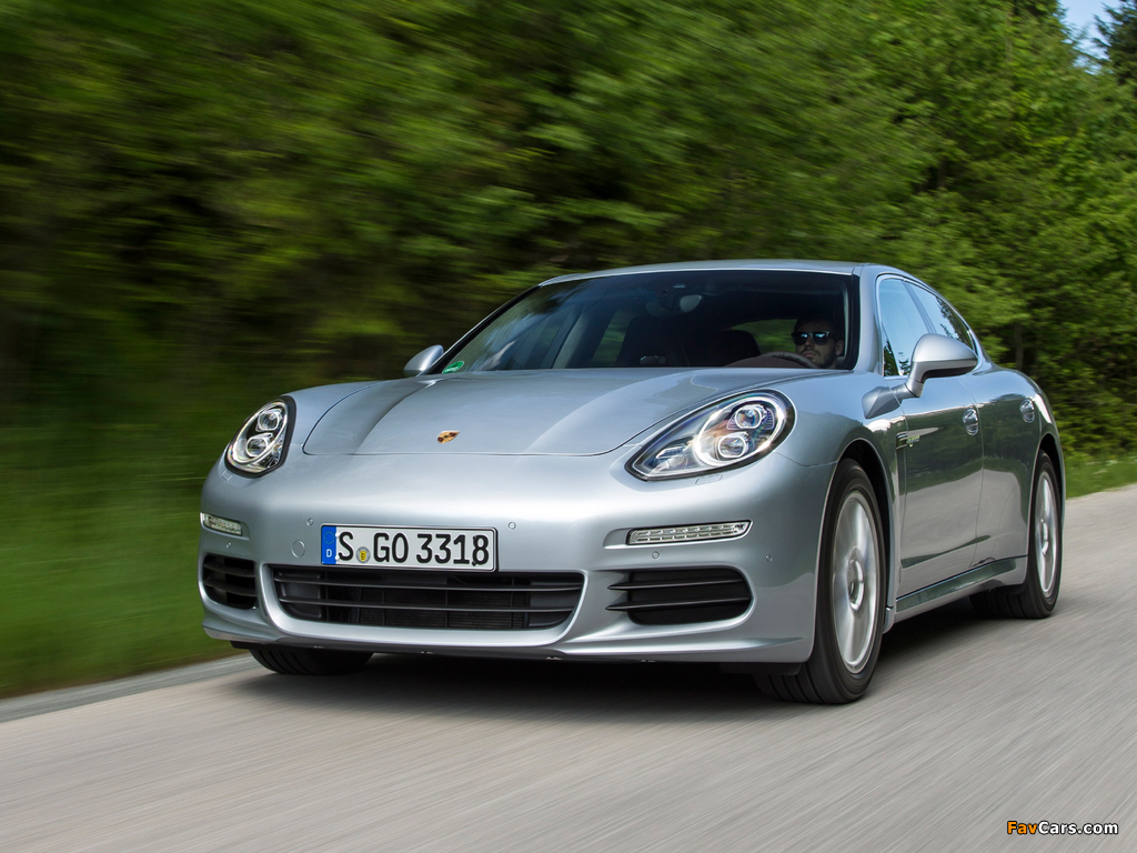 Porsche Panamera S E-Hybrid (970) 2013 wallpapers (1024 x 768)