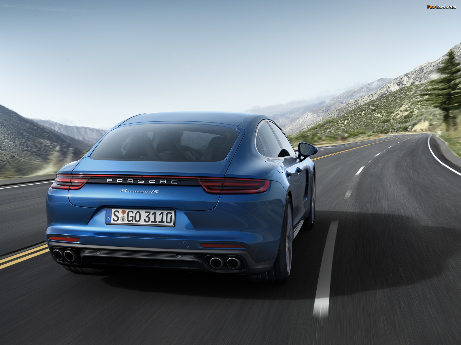 Porsche Panamera 4S 2016 wallpapers (1600 x 1200)