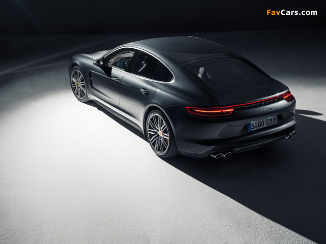 Porsche Panamera Turbo 2016 wallpapers (640 x 480)