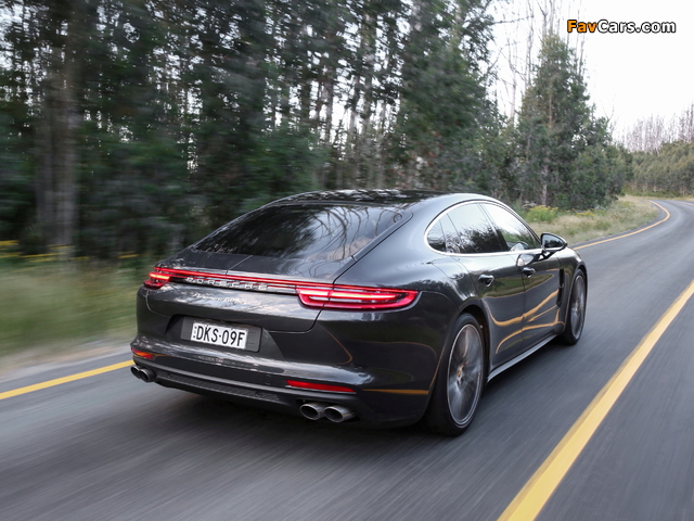 Porsche Panamera Turbo AU-spec (971) 2017 images (640 x 480)