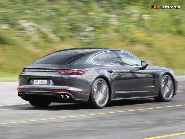 Porsche Panamera Turbo AU-spec (971) 2017 photos (640 x 480)