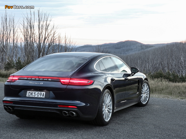 Porsche Panamera 4S AU-spec (971) 2017 wallpapers (640 x 480)