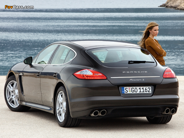 Porsche Panamera S (970) 2009 wallpapers (640 x 480)