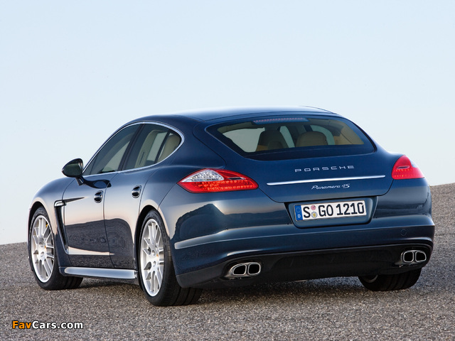 Porsche Panamera 4S (970) 2009–13 wallpapers (640 x 480)