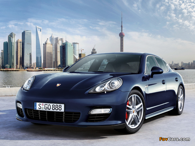 Porsche Panamera Turbo (970) 2009 wallpapers (640 x 480)