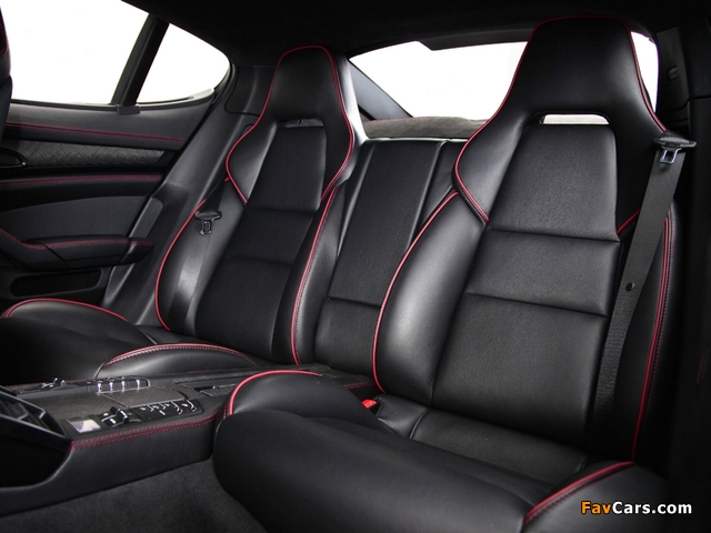 TechArt Porsche Panamera Black Edition (970) 2010 wallpapers (640 x 480)