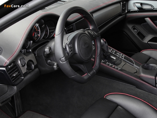 TechArt Porsche Panamera Black Edition (970) 2010 wallpapers (640 x 480)