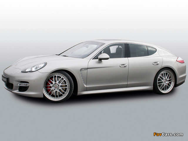 Cargraphic Porsche Panamera Turbo (970) 2010 wallpapers (640 x 480)