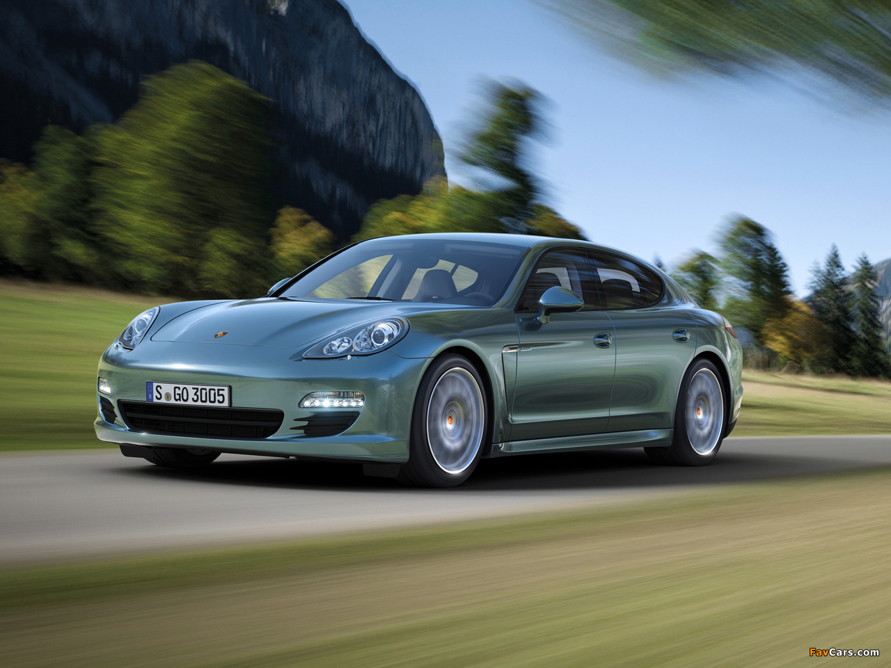 Porsche Panamera Diesel (970) 2011–13 wallpapers (1280 x 960)