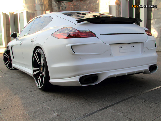 Anderson Germany Porsche Panamera GTS White Storm (970) 2012 wallpapers (640 x 480)