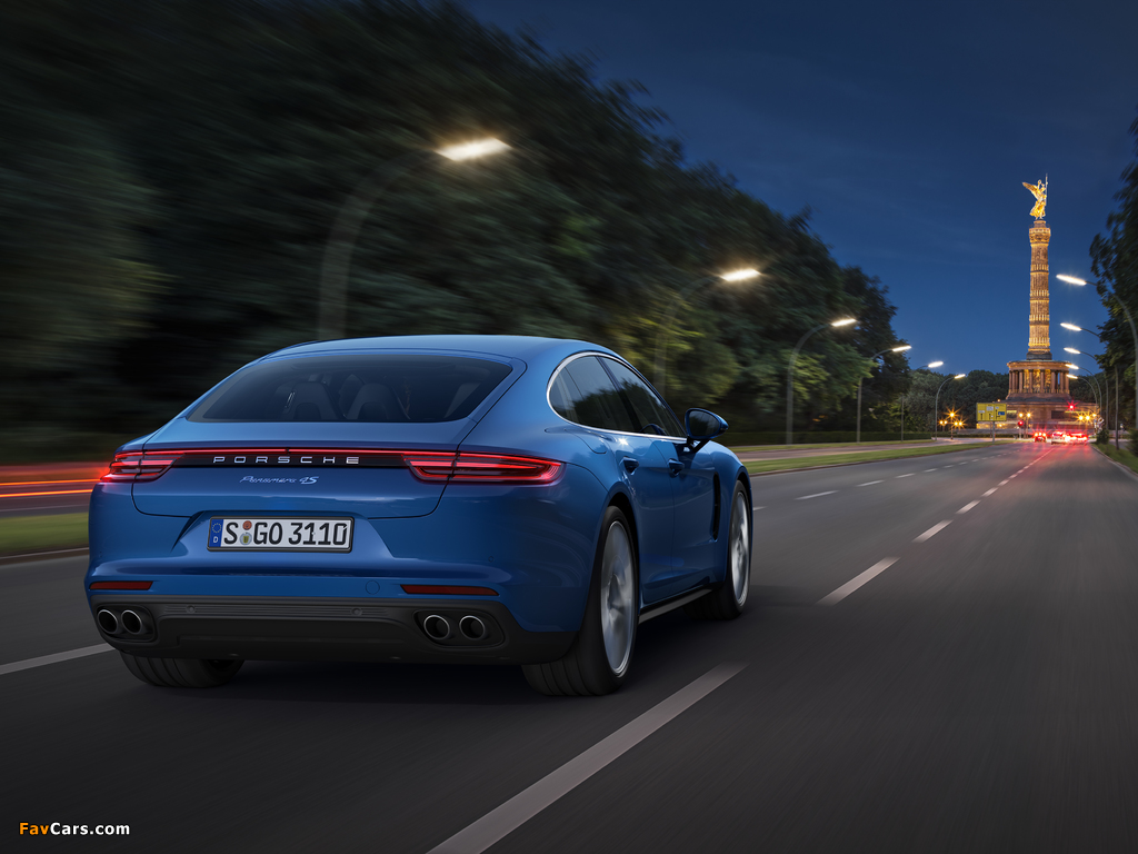 Porsche Panamera 4S 2016 wallpapers (1024 x 768)