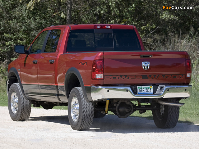 Ram 2500 Power Wagon 2009 pictures (640 x 480)