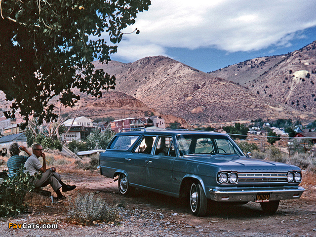 Rambler American Wagon 1966 images (640 x 480)