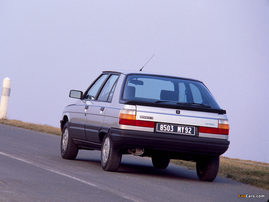 Photos of Renault 11 1981–86 (1024 x 768)