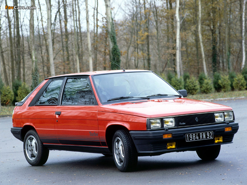 Renault 11 Turbo 1981–86 pictures (800 x 600)