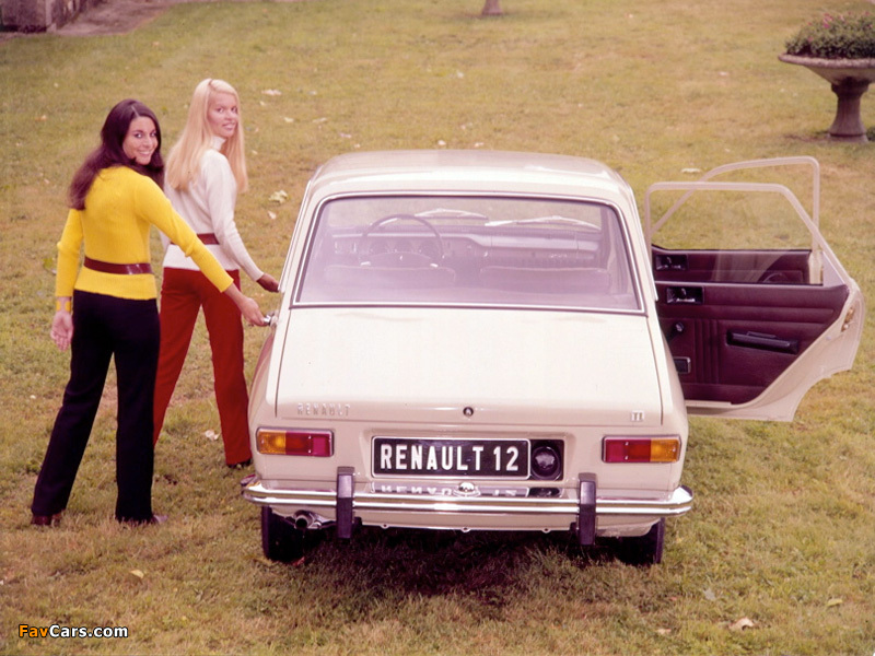 Photos of Renault 12 TL 1969–75 (800 x 600)