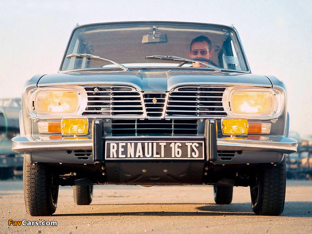 Renault 16 TS 1968–71 photos (640 x 480)