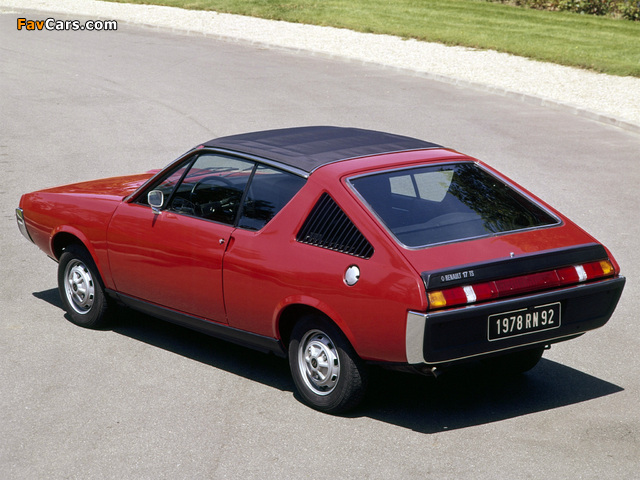 Images of Renault 17 TS 1976–80 (640 x 480)